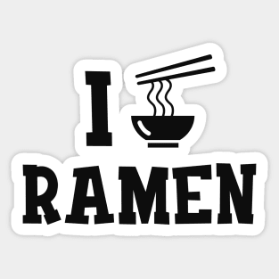 Ramen - I love ramen Sticker